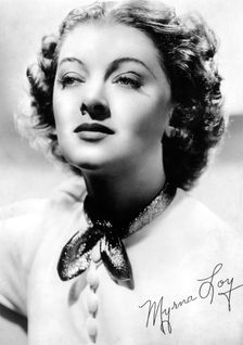 Myrna Loy (1905-1993), American actress, c1930s-c1940s