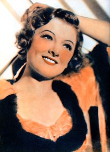 Myrna Loy, American actress, 1934-1935