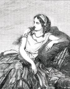 Myrrha - painted by H. O'Neil, 1850. Creator: Unknown