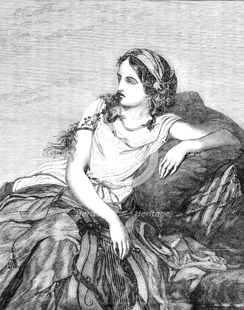 Myrrha - painted by H. O'Neil, 1850. Creator: Unknown.