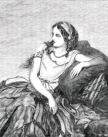 Myrrha - painted by H. O'Neil, 1850. Creator: Unknown