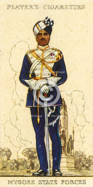 'Mysore State Forces', 1936. Creator: Unknown.