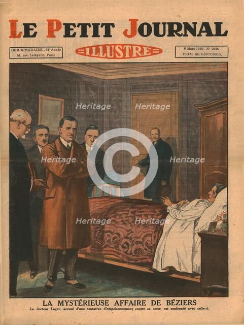 Mysterious affair in Béziers, 1930. Creator: Unknown.