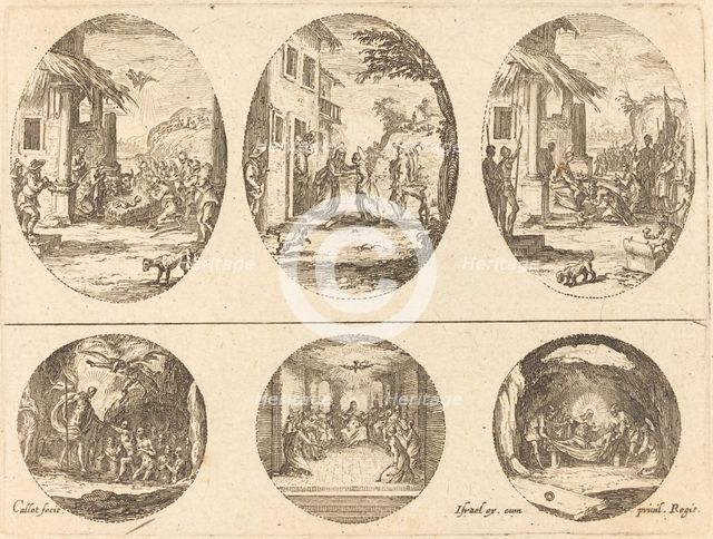 Mysteries of the Passion, c. 1631. Creator: Jacques Callot.