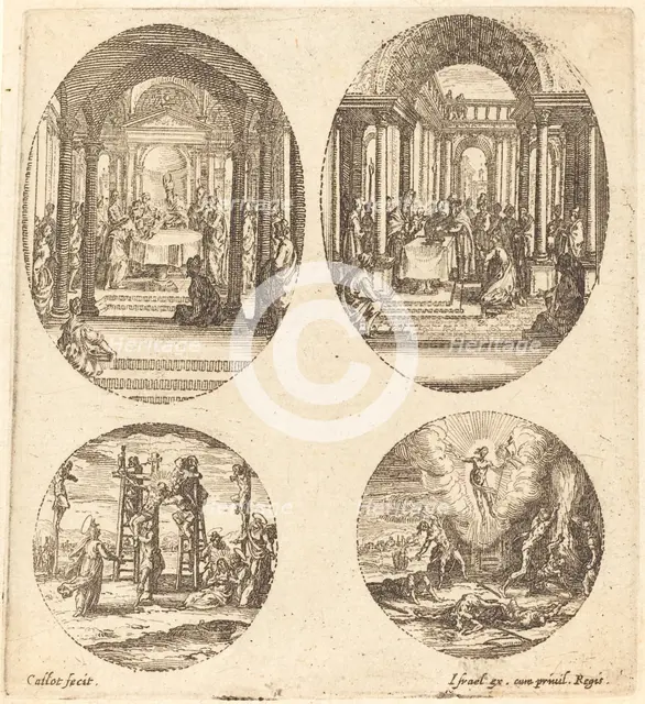 Mysteries of the Passion, c. 1631. Creator: Jacques Callot.