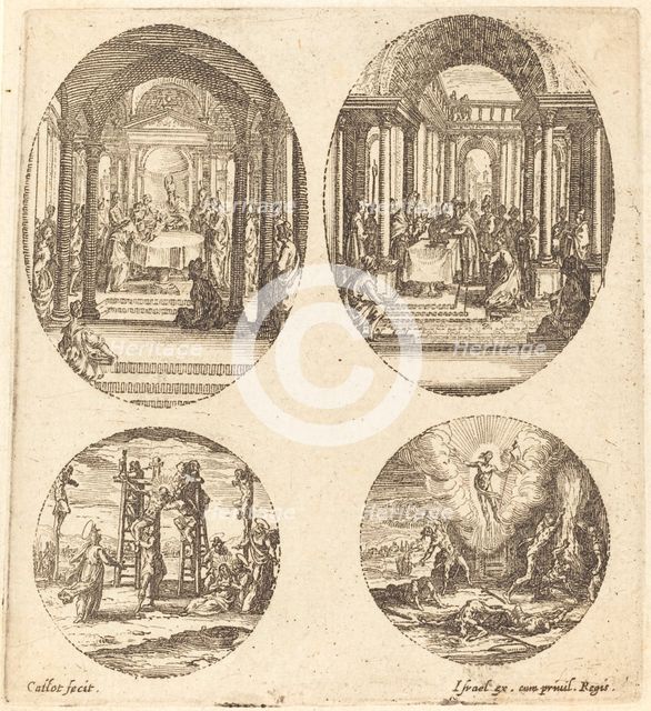 Mysteries of the Passion, c. 1631. Creator: Jacques Callot.