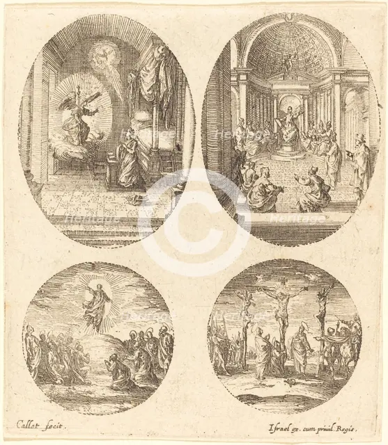 Mysteries of the Passion, c. 1631. Creator: Jacques Callot.