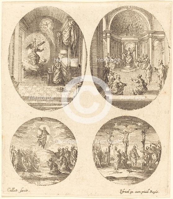 Mysteries of the Passion, c. 1631. Creator: Jacques Callot.