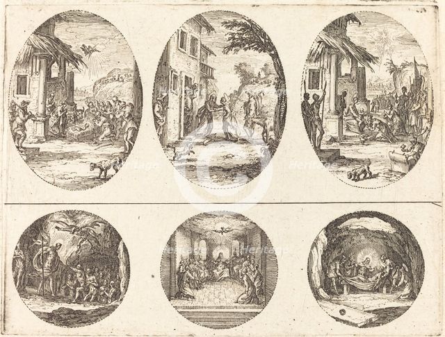 Mysteries of the Passion, c. 1631. Creator: Jacques Callot.