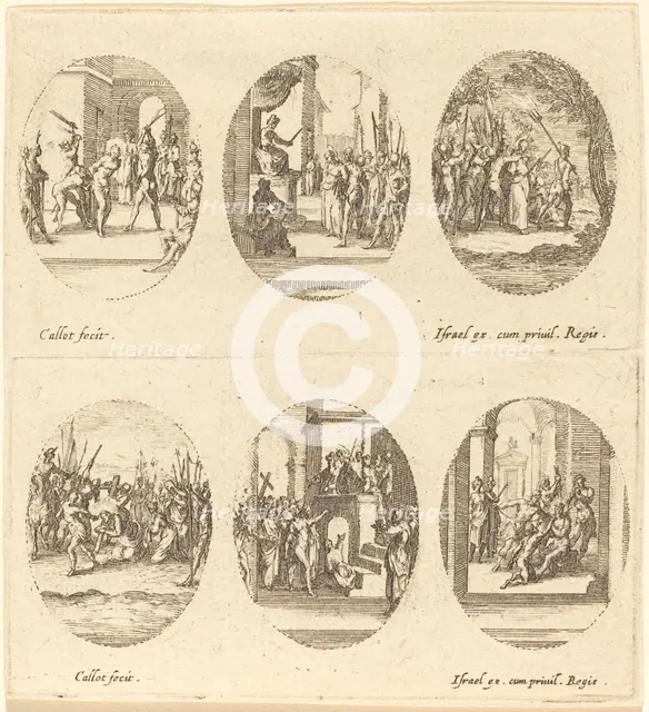 Mysteries of the Passion, c. 1631. Creator: Jacques Callot.
