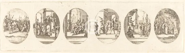 Mysteries of the Passion, c. 1631. Creator: Jacques Callot.