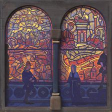 Mystery of the Rose, 1933. Creator: Roerich, Nicholas (1874-1947)