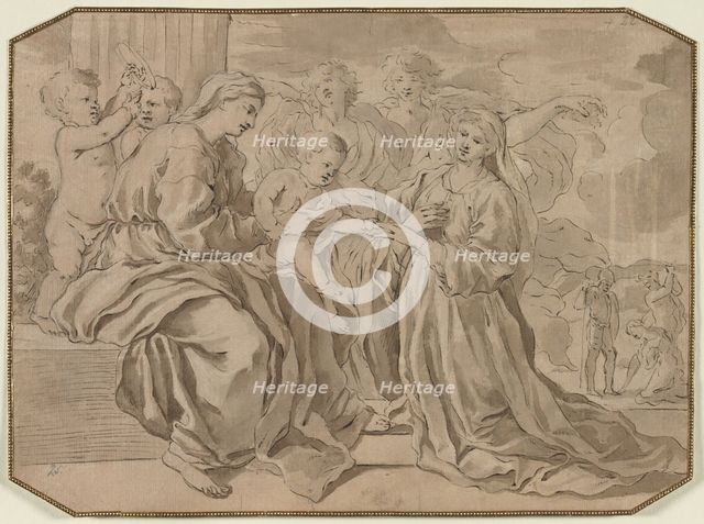 Mystic Marriage of St. Catherine. Creator: Unknown.