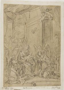 Mystic Marriage of St. Catherine, n.d. Creator: Unknown