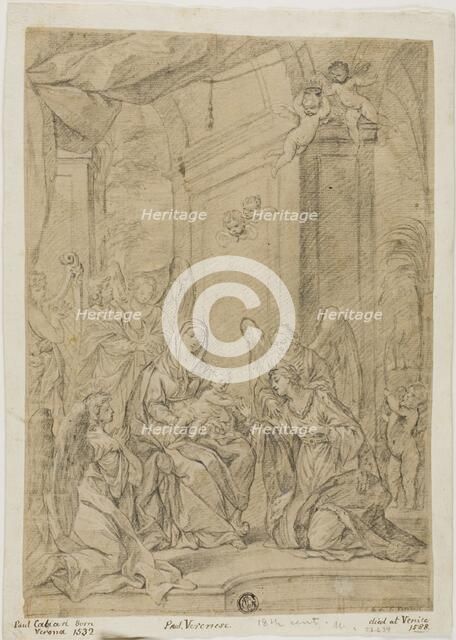 Mystic Marriage of St. Catherine, n.d. Creator: Unknown.