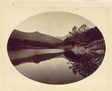 Mystic Lake, M.T., 1872. Creator: William Henry Jackson (American, 1843-1942)