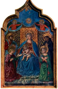 Mystical Marriage of St Catherine 1466 (1930).Artist: Benozzo Gozzoli
