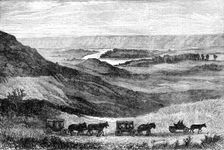 N.-West Territory of Canada: sketches by the Marquis of Lorne: Red-Deer River from the S. bank, 1881 Creator: Unknown