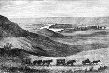 N.-West Territory of Canada: sketches by the Marquis of Lorne: Red-Deer River from the S. bank, 1881 Creator: Unknown