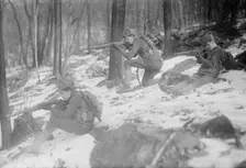N.Y. Nat'l Guard manouevres, Peekskill, 1915. Creator: Bain News Service