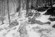 N.Y. National Guard manouevres, Peekskill, 1915. Creator: Bain News Service