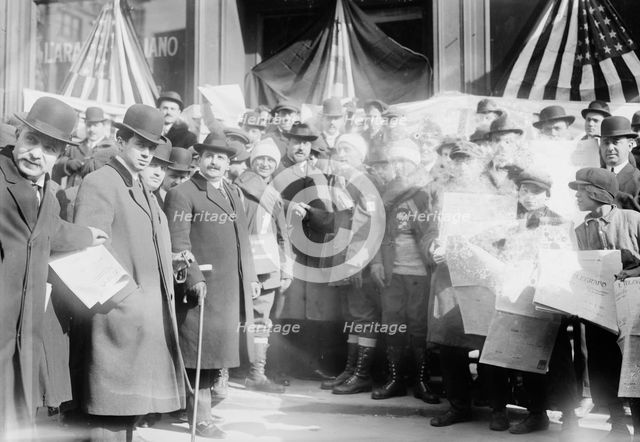 N.Y. -- Frisco walkers, between c1910 and c1915. Creator: Bain News Service.