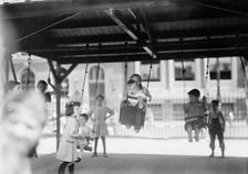 N.Y. Playground, between c1910 and c1915. Creator: Bain News Service
