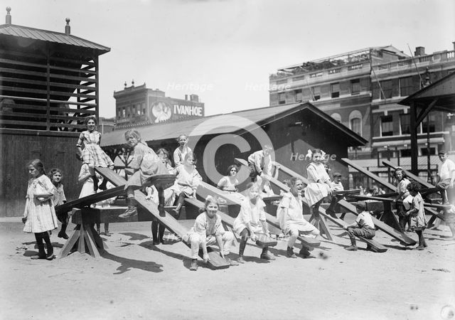 N.Y. Playground, between c1910 and c1915. Creator: Bain News Service.