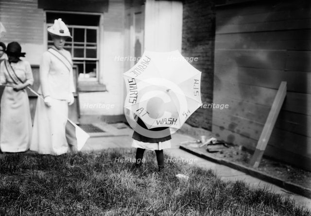 N.Y. Suffragettes, between c1910 and c1915. Creator: Bain News Service.