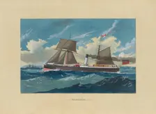 N.Z.S.S.C. Rangitira, c1870s. Creator: William Forster