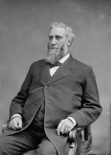 N.G. Ordway, Brady orig., between 1870 and 1880. Creator: Mathew Brady