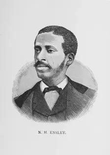 N. H. Ensley, 1887. Creator: Unknown