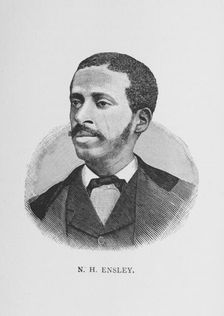 N. H. Ensley, 1887. Creator: Unknown