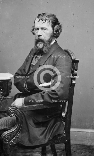 N.P. Willis, between 1855 and 1865. Creator: Unknown.
