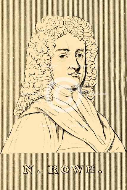 'N. Rowe', (1674-1718), 1830. Creator: Unknown.