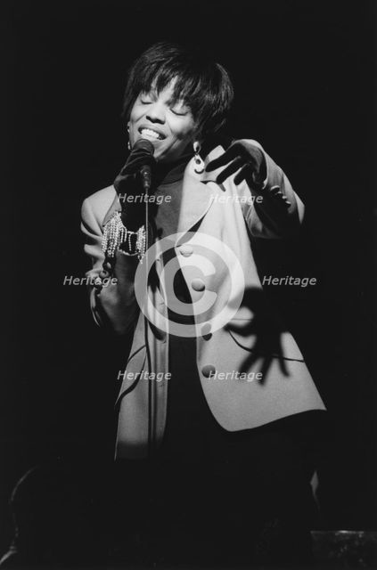 Nnenna Freelon, Maastricht Jazz Mecca, Netherlands, 1992. Creator: Brian Foskett.