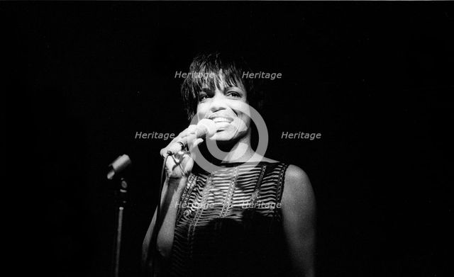 Nnenna Freelon, Ronnie Scott’s Jazz Club, London, 7/2000. Creator: Brian O'Connor.