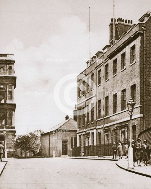No 10 Downing Street and the Foreign Office, London, 20th century.  Creator: Unknown.