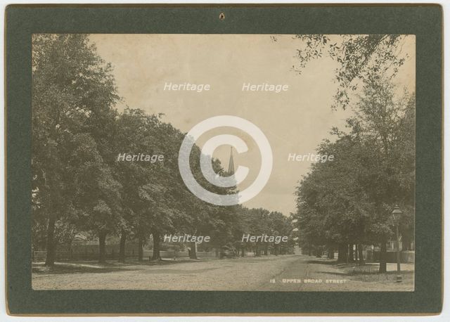 No. 18, Upper Broad Street, ca. 1895. Creator: A. W. Möller.