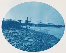 No. 199. Draw Span of Chicago & North Western Rail Road Bridge at Clinton, Iowa, 1885. Creator: Henry Bosse