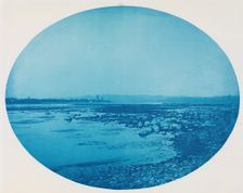 No. 21. Rocks and Dam below Frenchman's Bar (Low Water), 1889. Creator: Henry Bosse