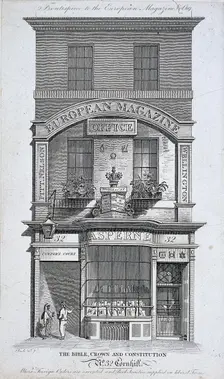 No 32 Cornhill, London, c1800. Artist: Samuel Rawle