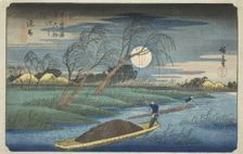 No. 32: Seba, from the series "Sixty-nine Stations of the Kisokaido (Kisokaido...", c. 1835/38. Creator: Ando Hiroshige