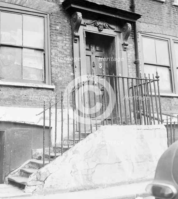 No 35 White's Lane, London. Creator: Unknown.