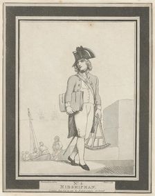 No. 5: Midshipman, February 15, 1799. Creator: Henri Merke