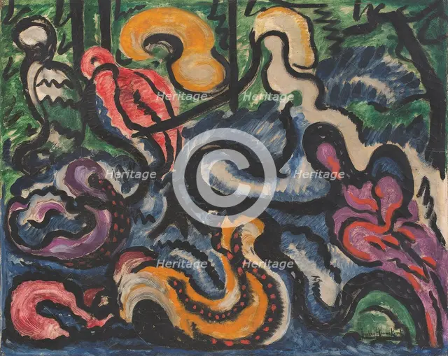 No. 61, 1916-1917. Creator: Heemskerck, Jacoba van (1876-1923).