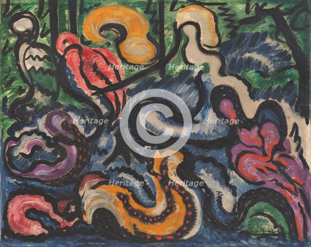 No. 61, 1916-1917. Creator: Heemskerck, Jacoba van (1876-1923).