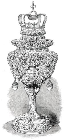 No. 67. - Silver Cup given by Charles II. to the Barber-Surgeons Company, 1850. Creator: Unknown