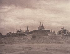 No. 7. Ye-nan-gyoung. Pagoda and Kyoung., August 14-16, 1855. Creator: Captain Linnaeus Tripe