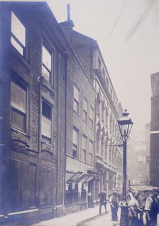 No 7 Angel Court, London, 1911. Artist: Anon